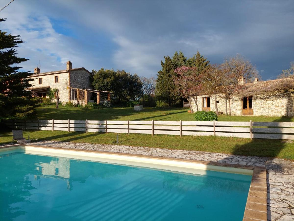 Villa Il Tamantino Gubbio Exterior foto