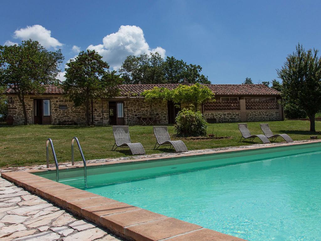 Villa Il Tamantino Gubbio Exterior foto